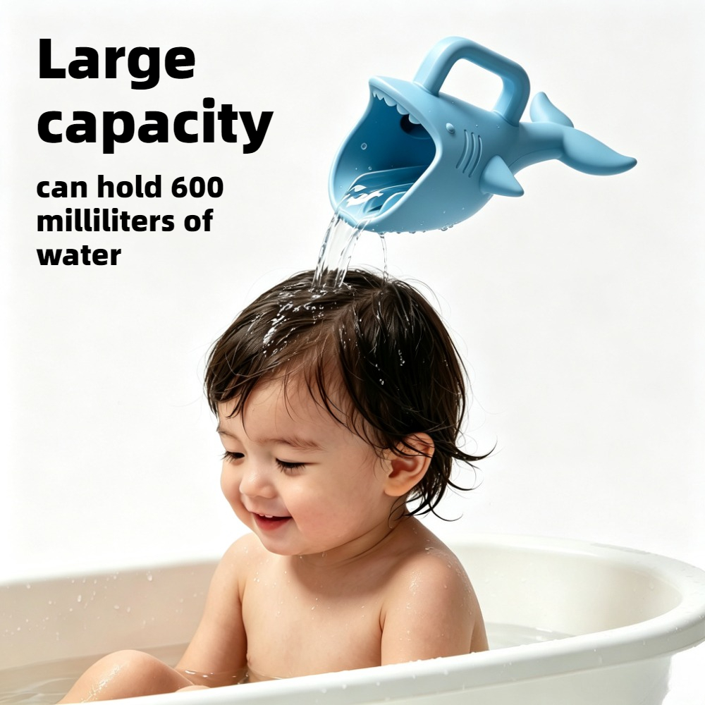 Silicone shark Baby Bath Rinse - Baby Products For Bathing review and price