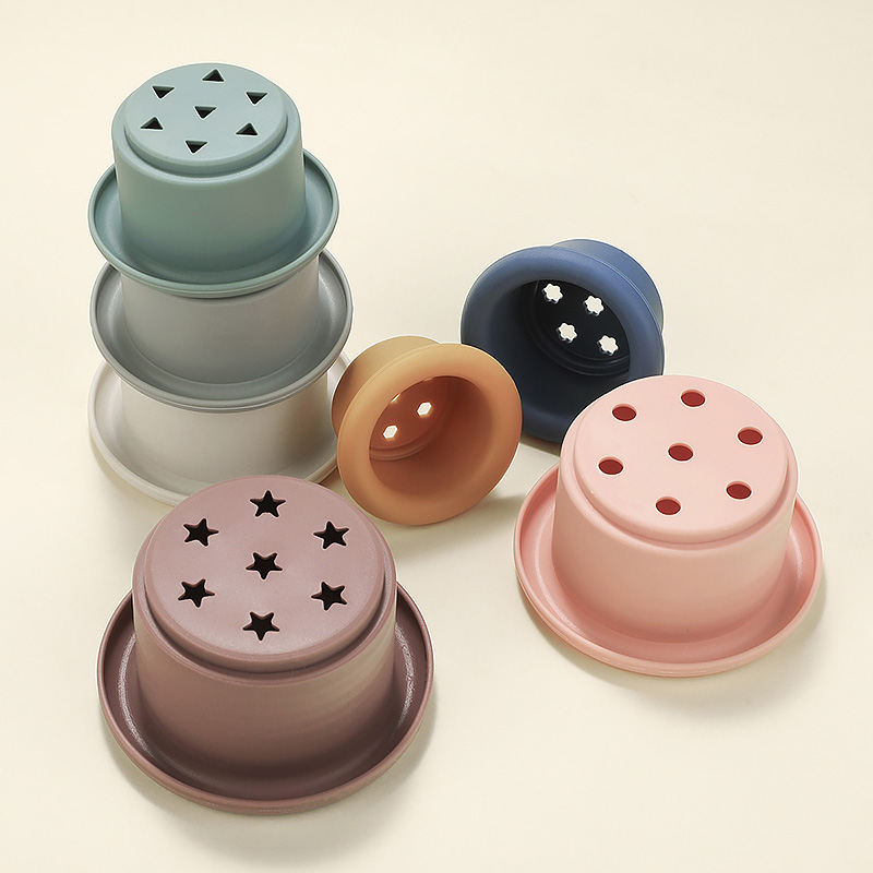 Baby Silicone Hourglass Stacki - Baby Products For Bathing review and price