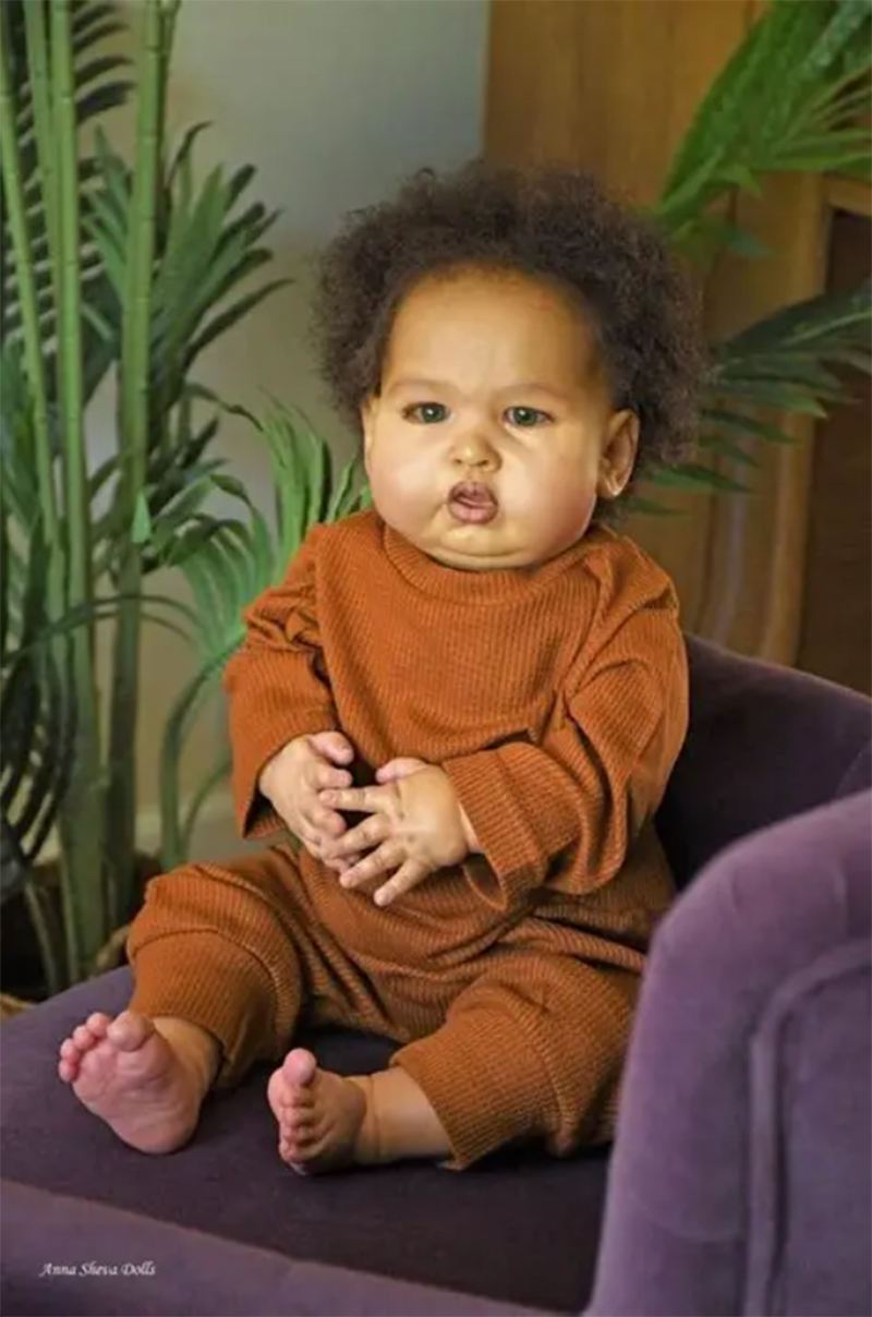 24 Inch Handmade Dark Skin Reb - Baby Products Kit For Newborn review and price