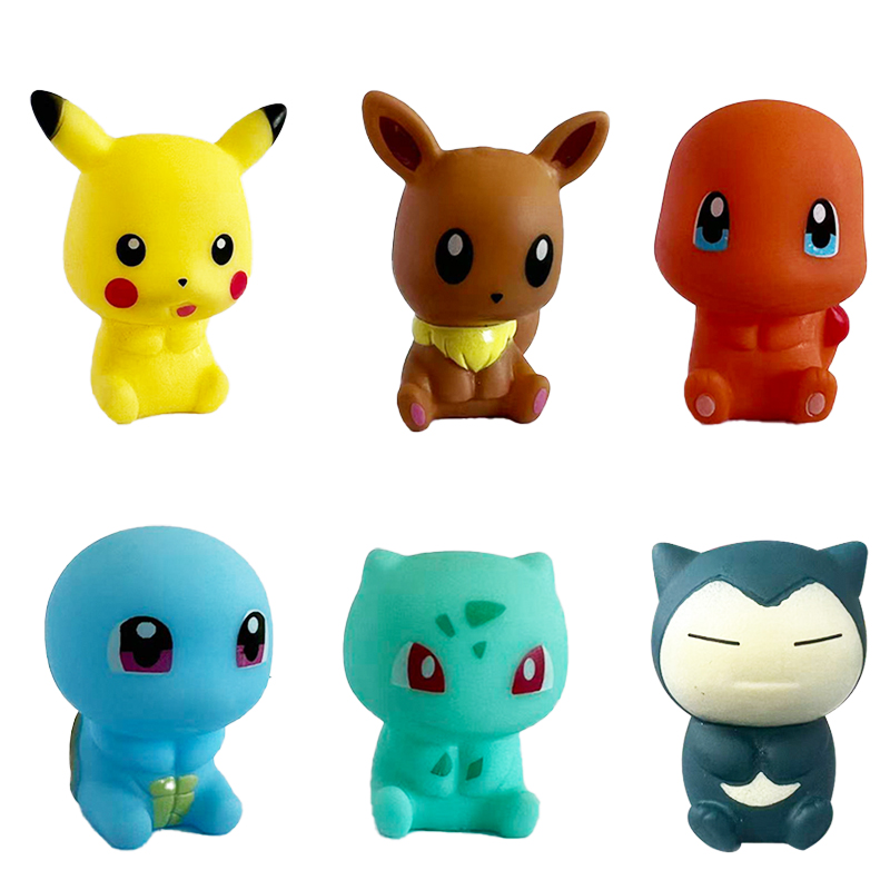 6Pcs Pokemon Bath Toys Pikachu - Baby Products For Bathing review and price