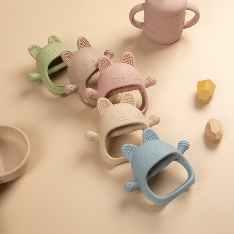 Baby Teething Toy Silicone Tee - Teething Mitten Baby review and price