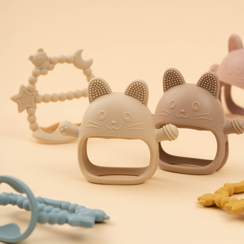 Baby Teething Toy Silicone Tee - Teething Mitten Baby review and price