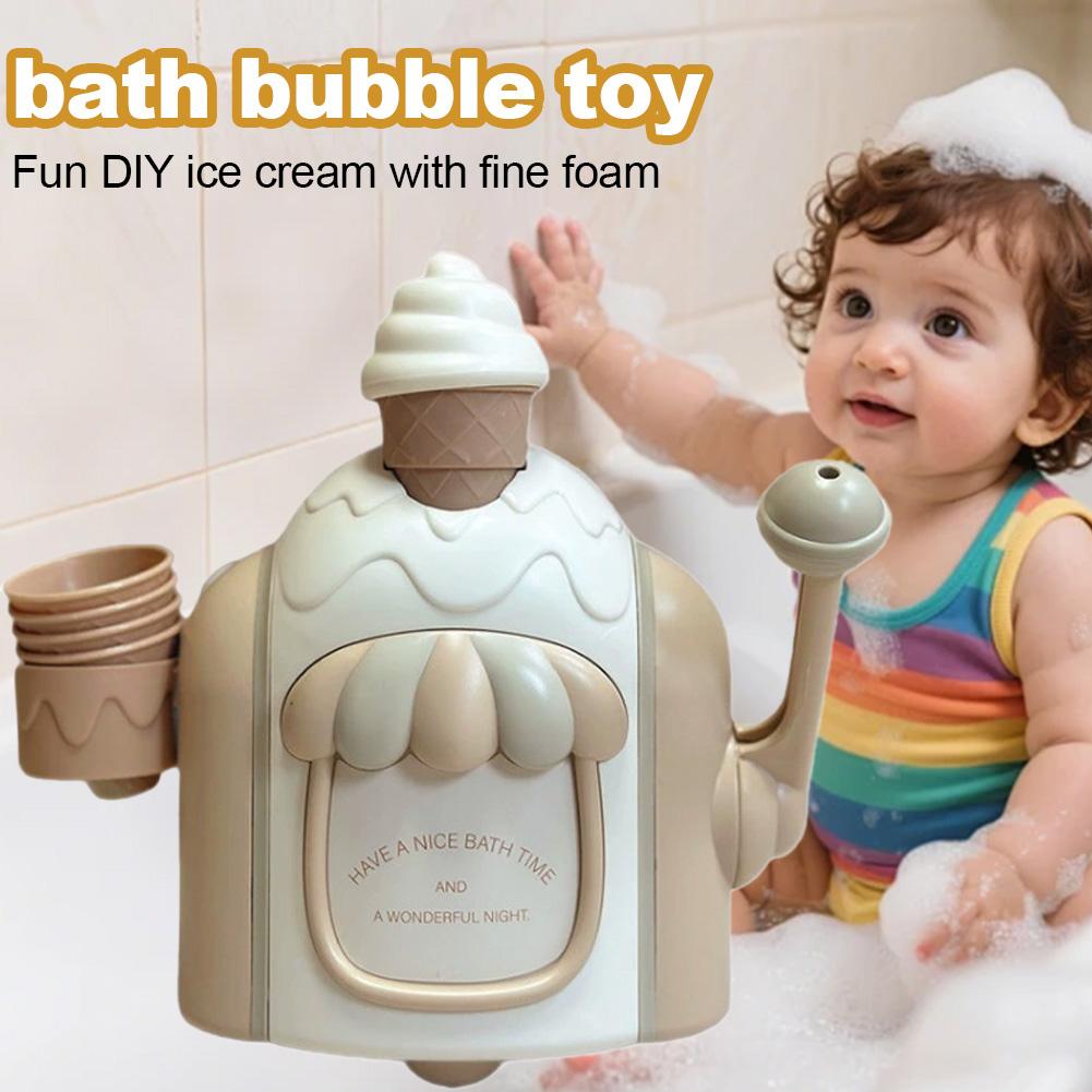 Ice Cream Bubble Machine Child - Baby Products For Bathing review and price