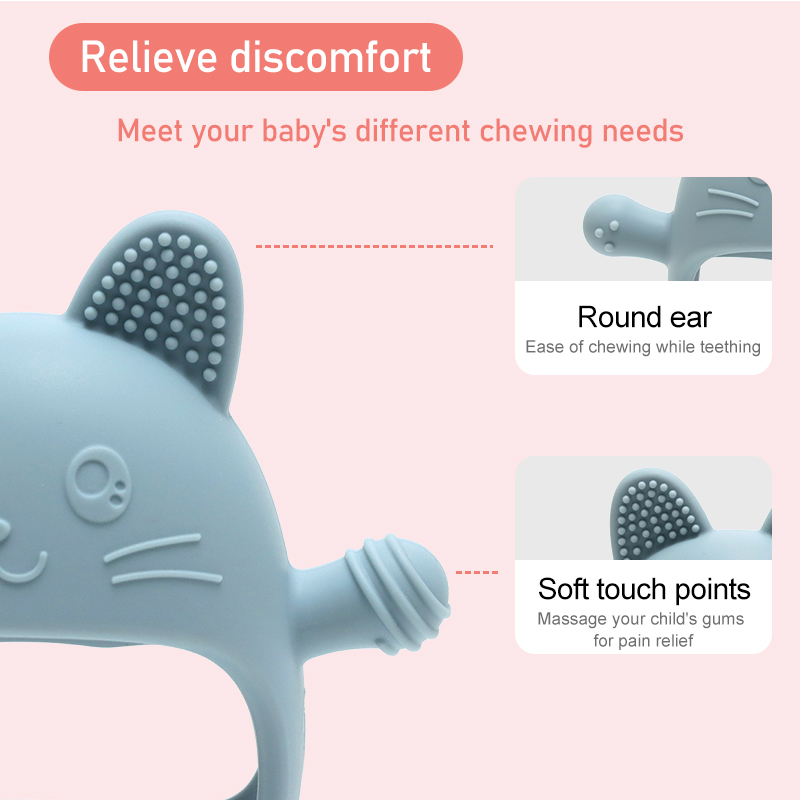 Baby Silicone Teether Gloves P - Teething Mitten Baby review and price